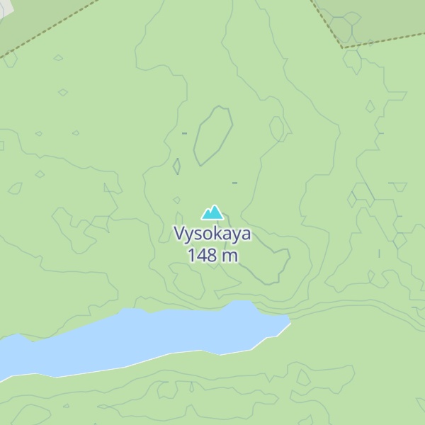 Map of Vysokaya