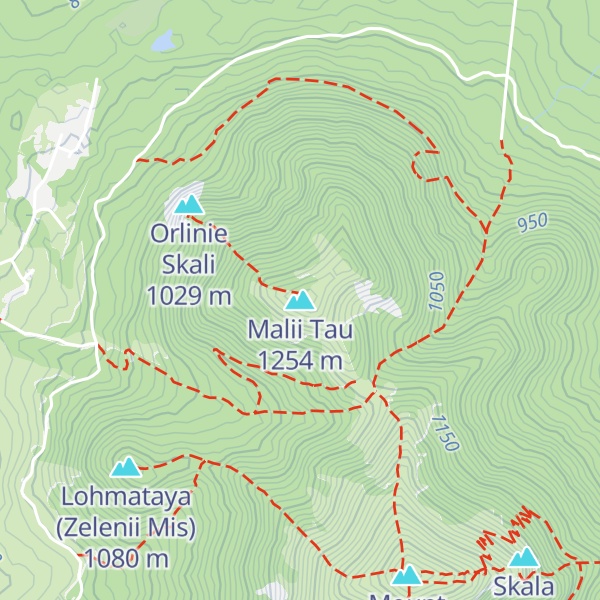 Map of Malii Tau