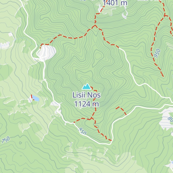 Map of Lisii Nos