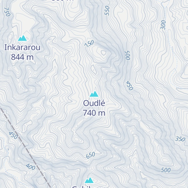 Map of Oudlé