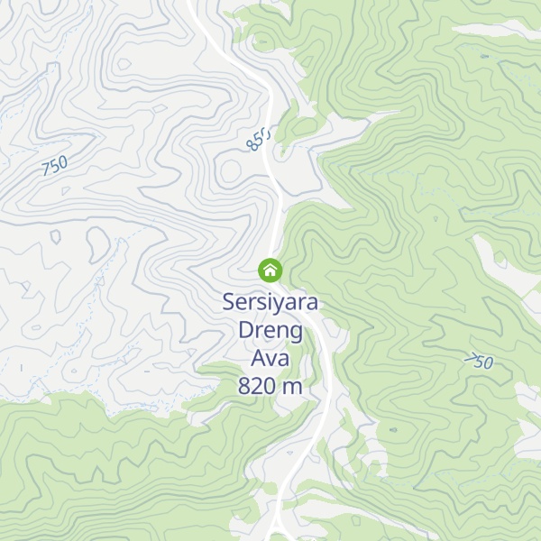 Map of Sersiyara Dreng Ava