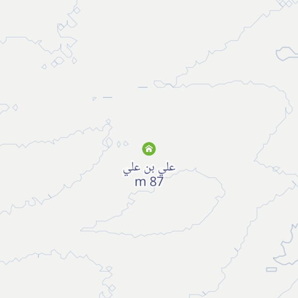 Map of علي بن علي