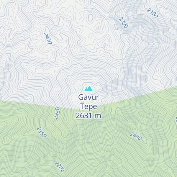 Map of Gavur Tepe