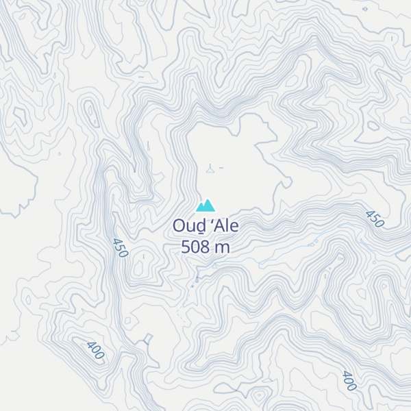 Map of Ouḏ ‘Ale