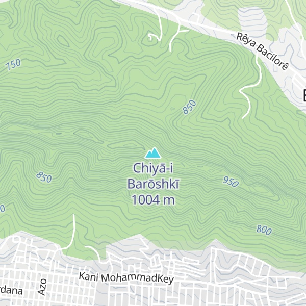 Map of Chiyā-i Barōshkī