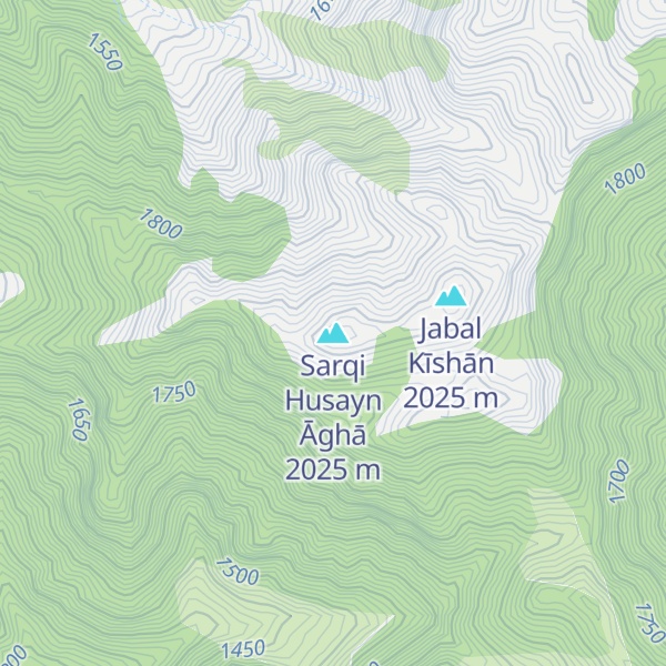 Map of Sarqi Husayn Āghā
