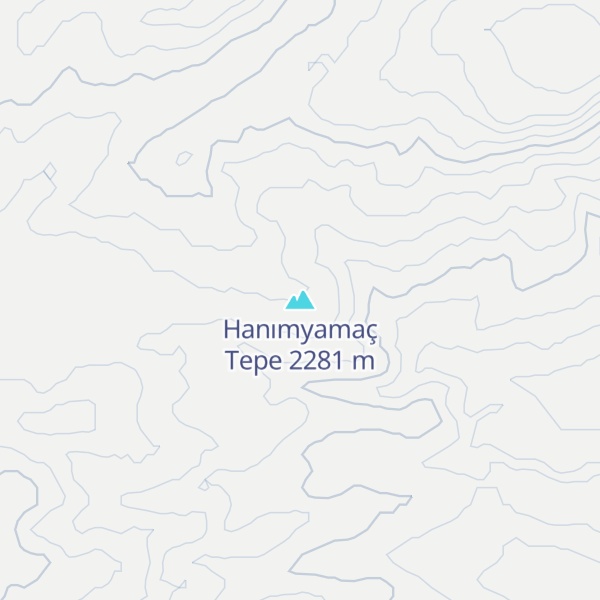 Map of Hanımyamaç Tepe