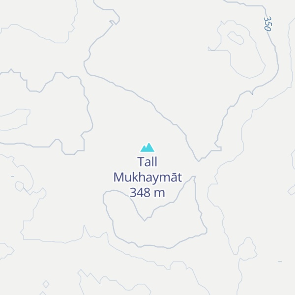 Map of Tall Mukhaymāt