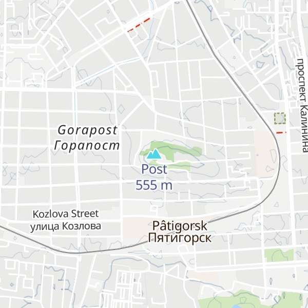 Map of Post