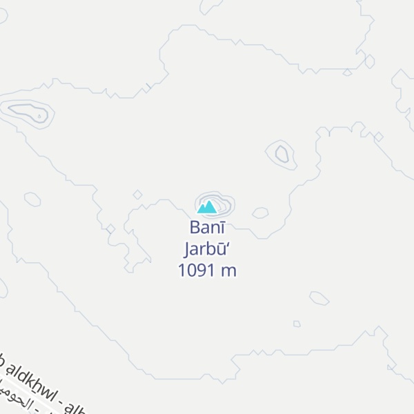 Map of Banī Jarbū‘