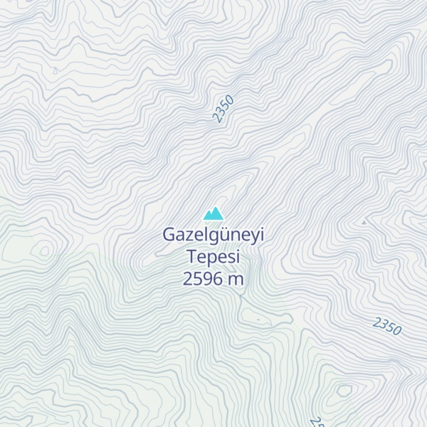 Map of Gazelgüneyi Tepesi