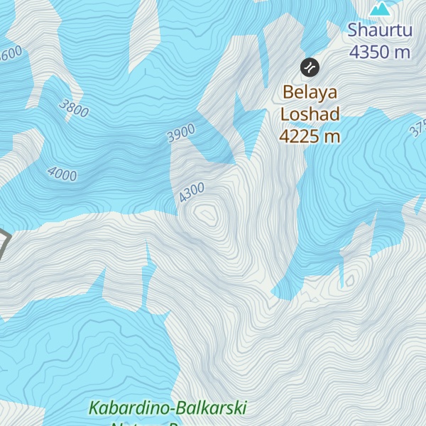 Map of Glavni Salinan