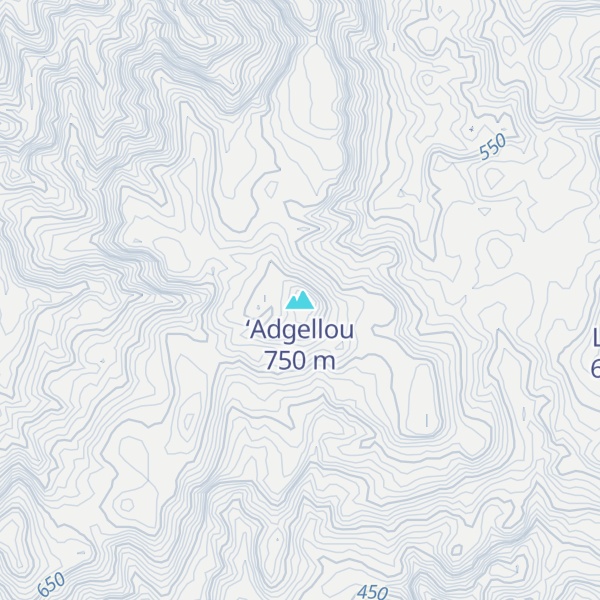 Map of ‘Adgellou