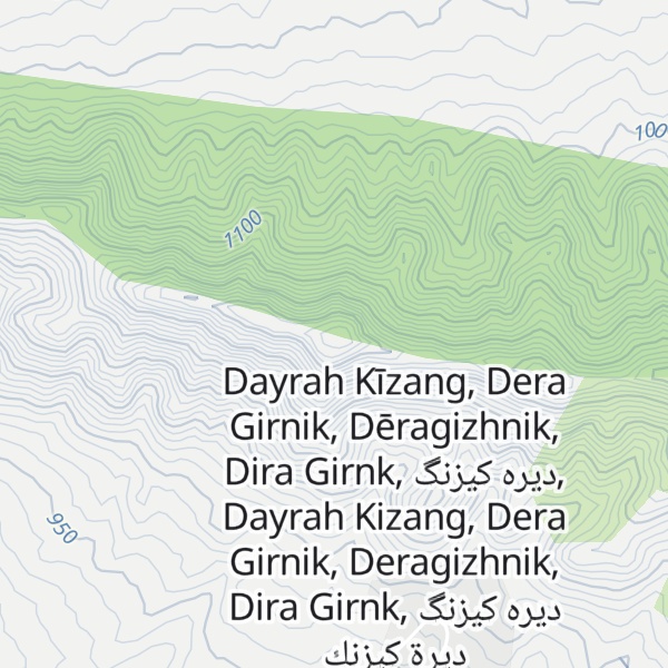 Map of Jabal Māngaysh