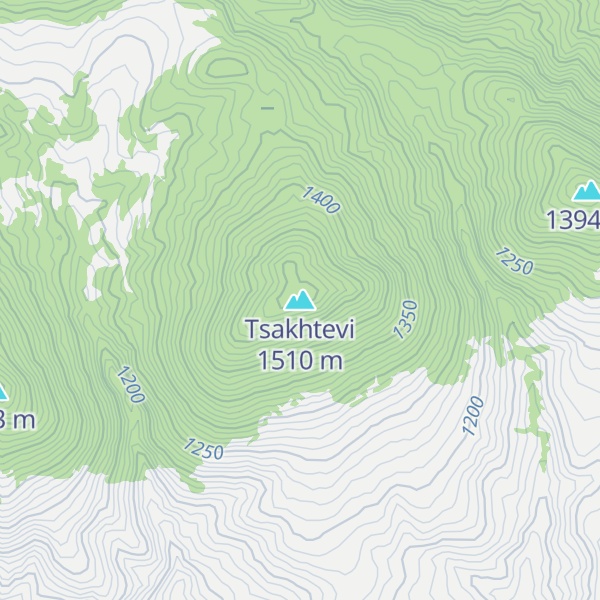 Map of Tsakhtevi