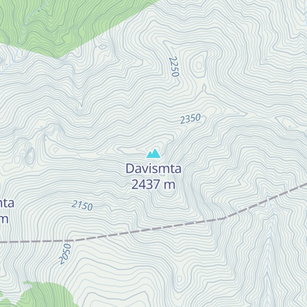 Map of Davismta