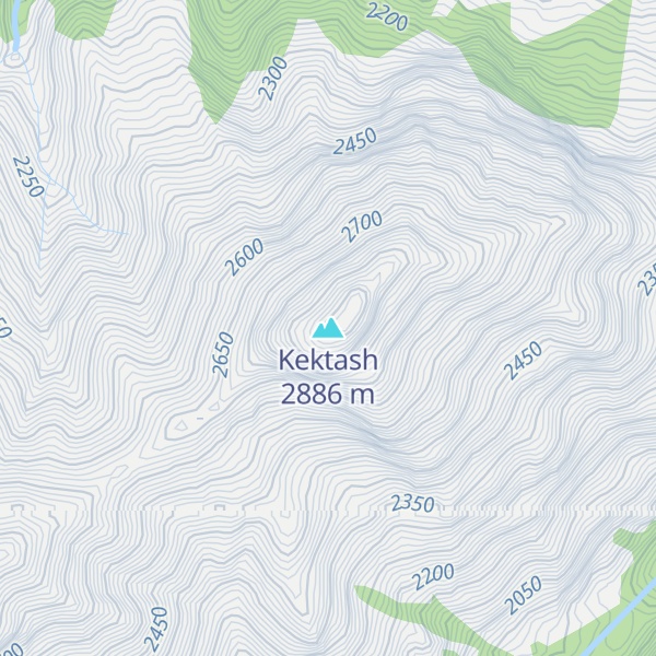 Map of Kektash