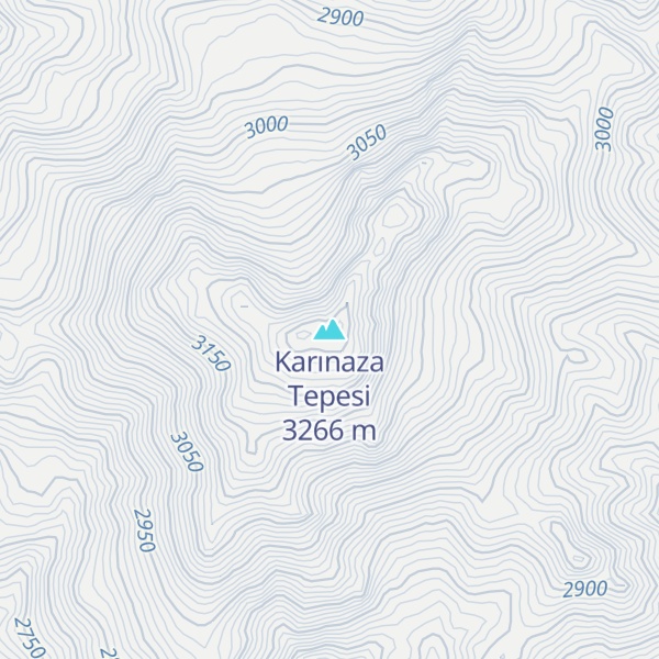 Map of Karınaza Tepesi