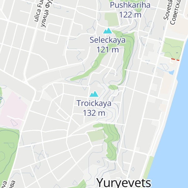 Map of Troickaya