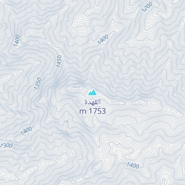Map of القهدة