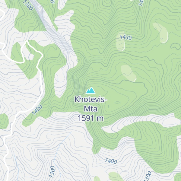 Map of Khotevis-Mta