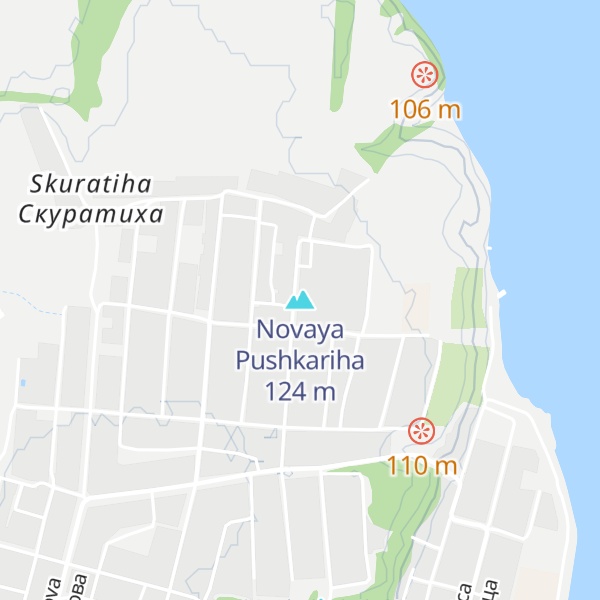 Map of Novaya Pushkariha