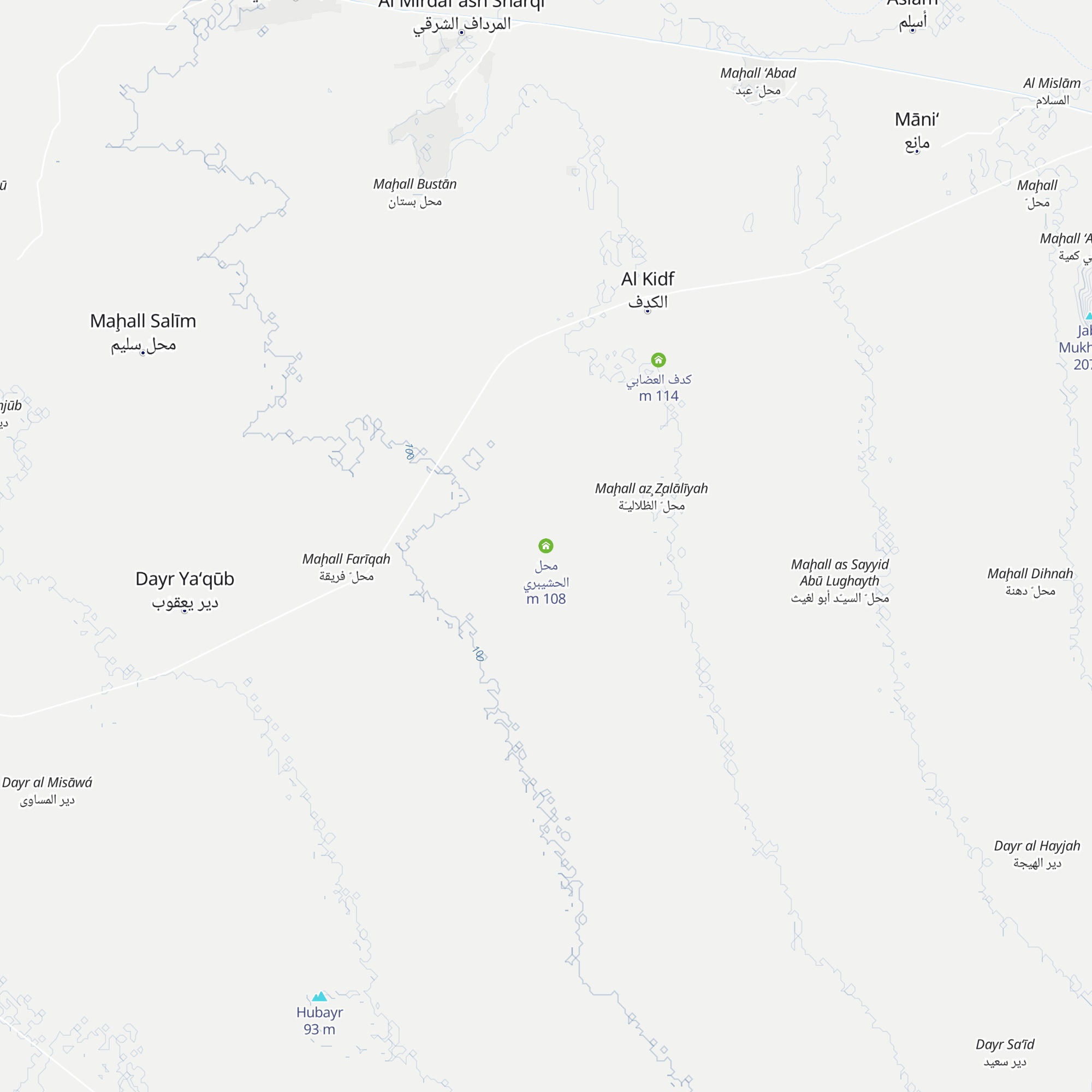 محل الحشيبري map