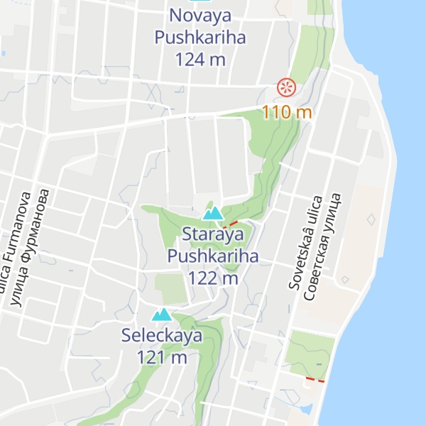Map of Staraya Pushkariha