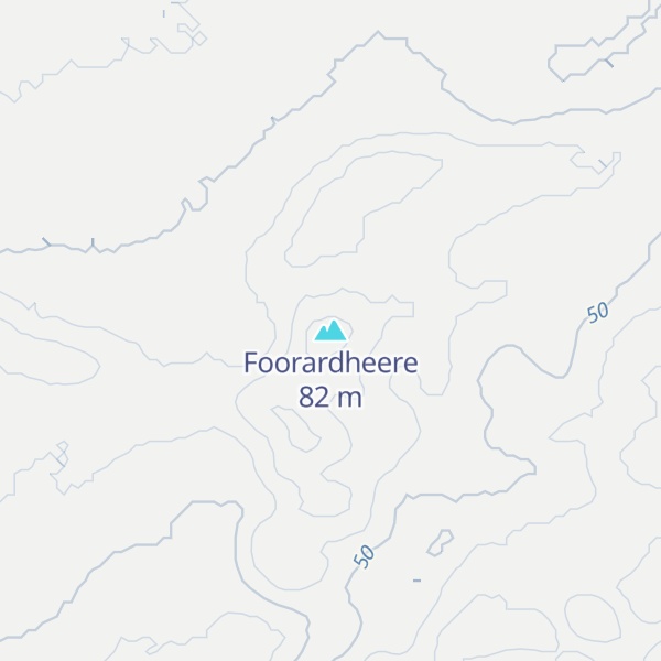 Map of Foorardheere
