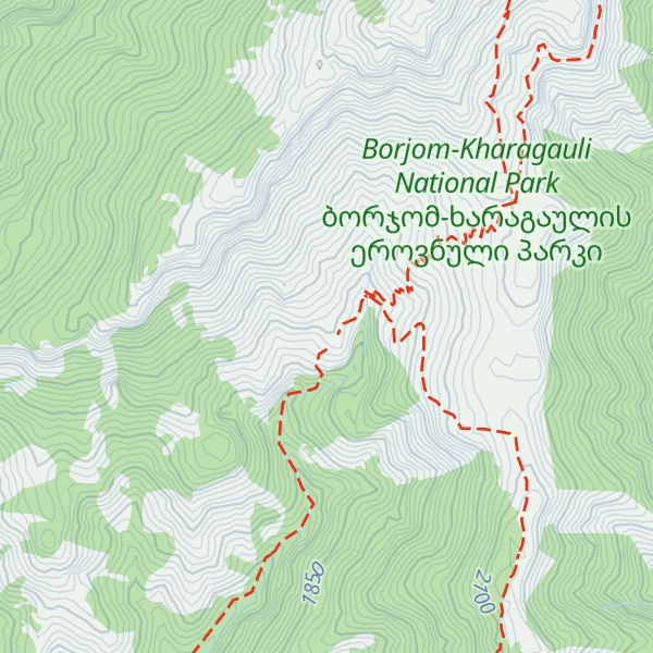 Map of Amarati touristic shelter (new)
