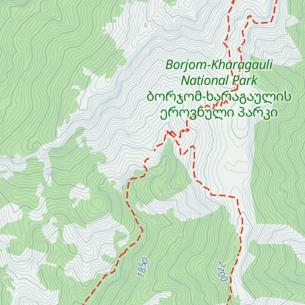 Map of Amarati tourist shelter (old)
