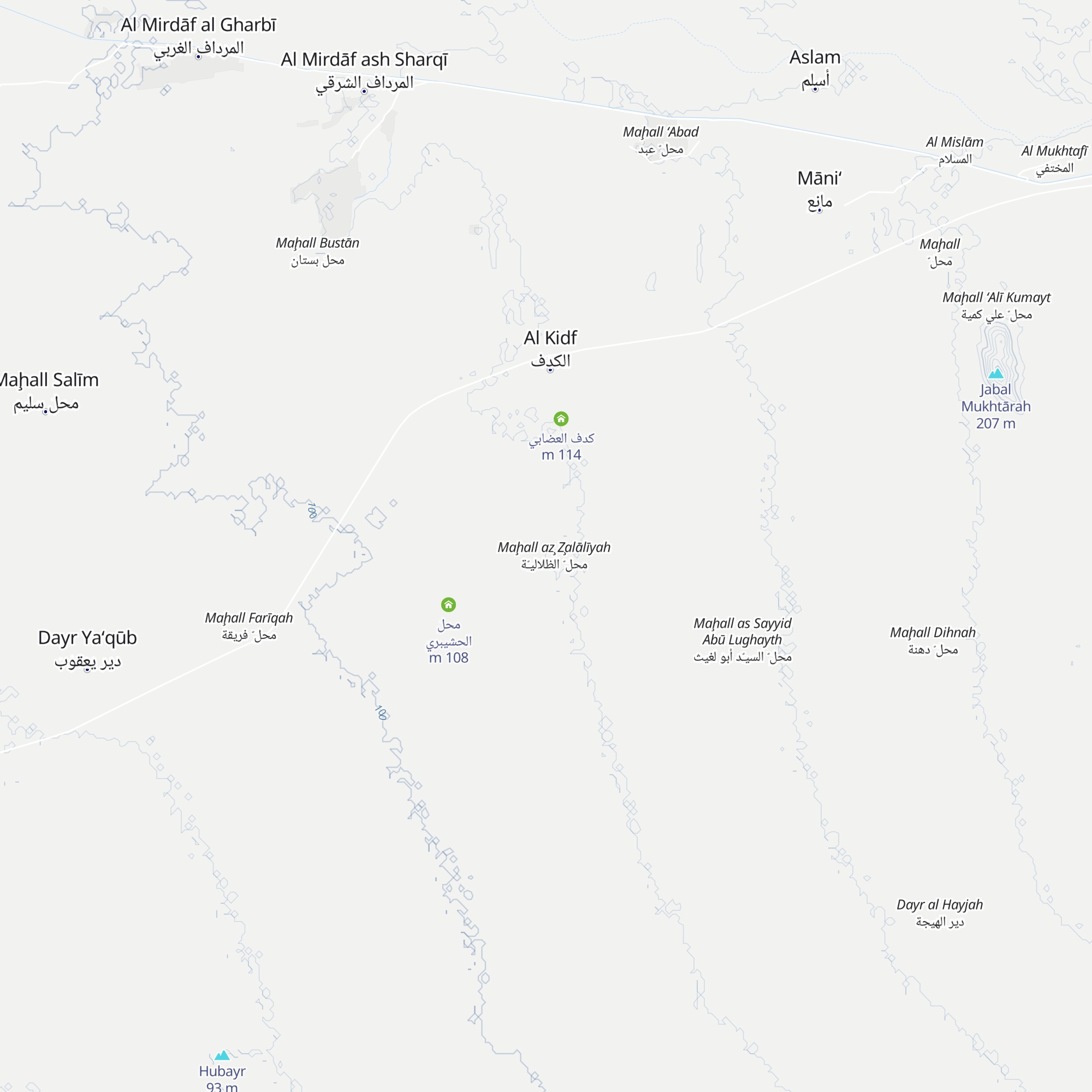 محل علي شوعي map