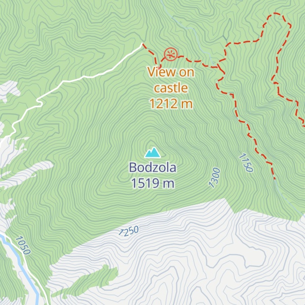 Map of Bodzola