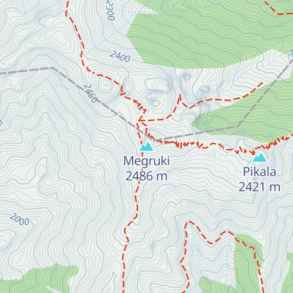 Map of Megruki