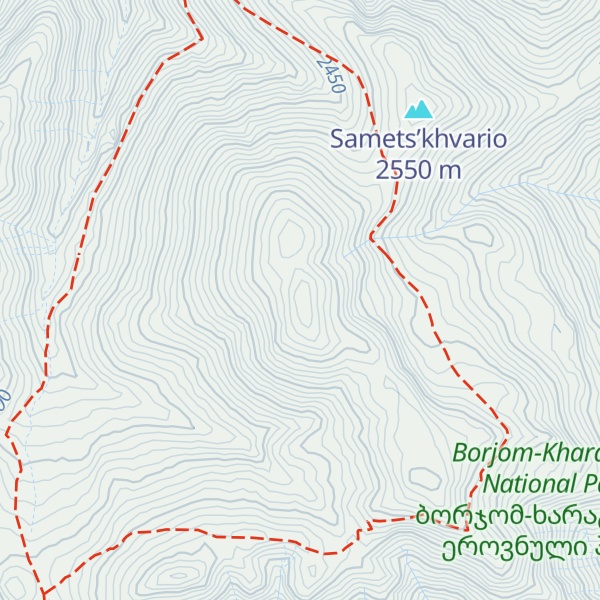 Map of Sametskhvario