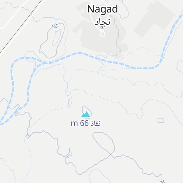 Map of Nagâḏ