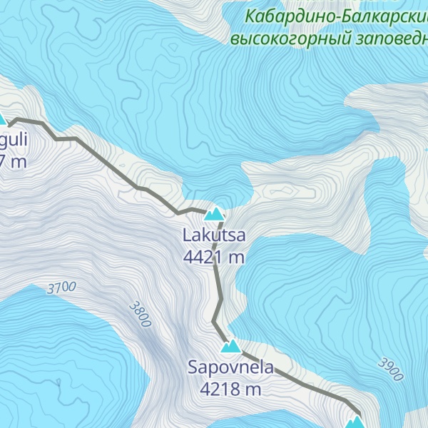 Map of Lakutsa