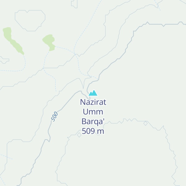 Map of Nazirat Umm Barqa'