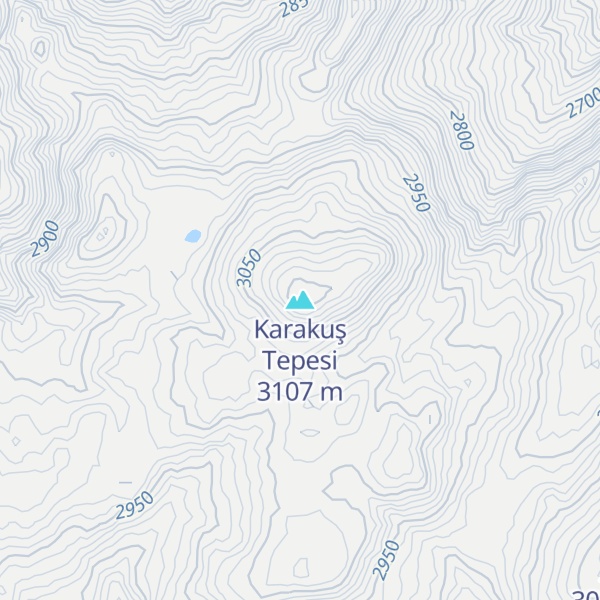 Map of Karakuş Tepesi