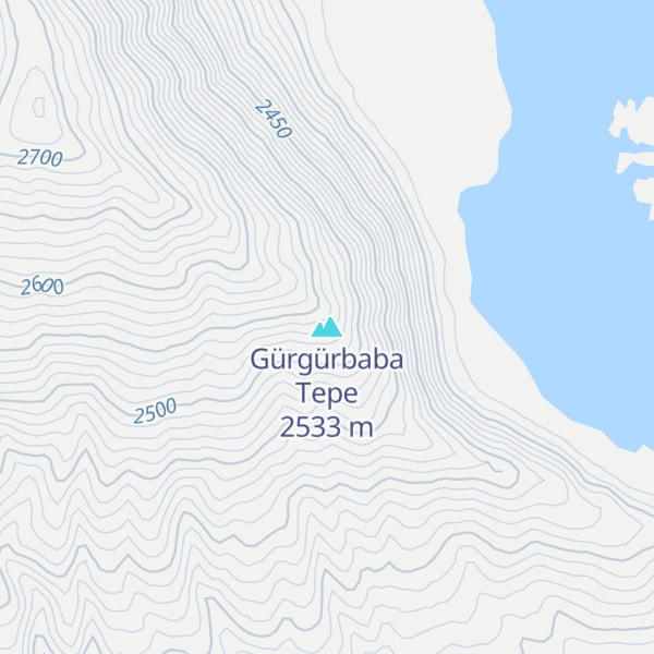 Map of Gürgürbaba Tepe