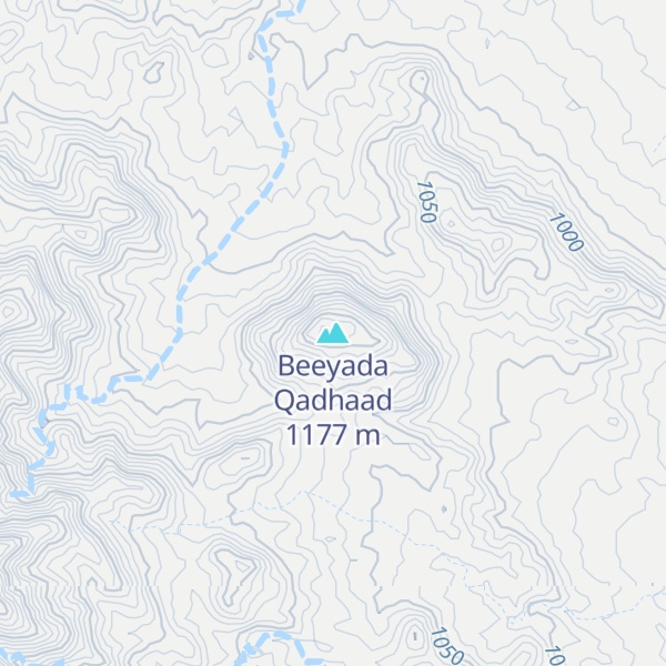 Map of Beeyada Qadhaad
