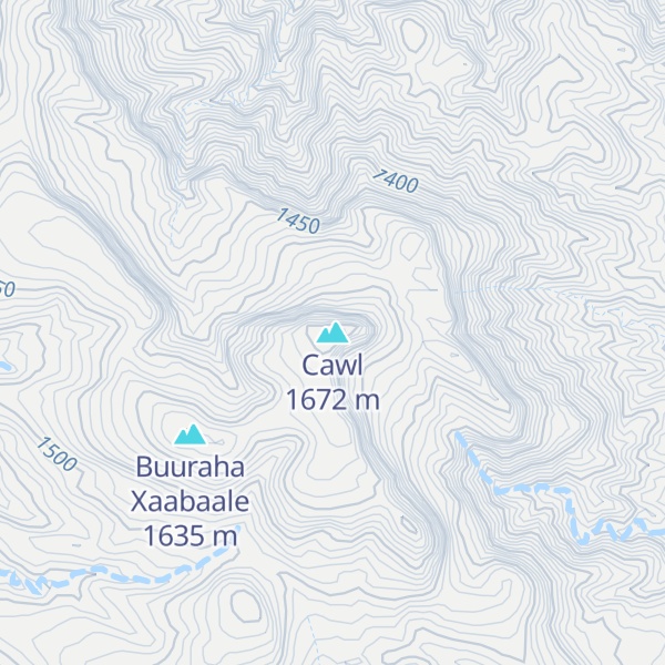 Map of Cawl
