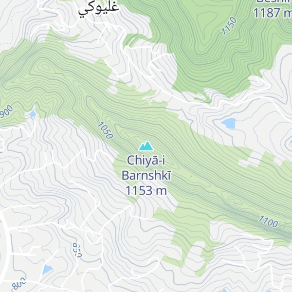 Map of Chiyā-i Barnshkī