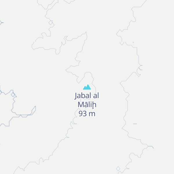 Map of Jabal al Māliḩ
