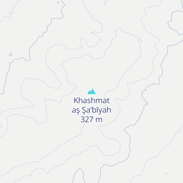 Map of Khashmat aş Şa‘bīyah