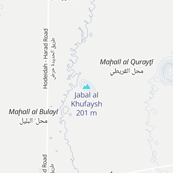Map of Jabal al Khufaysh