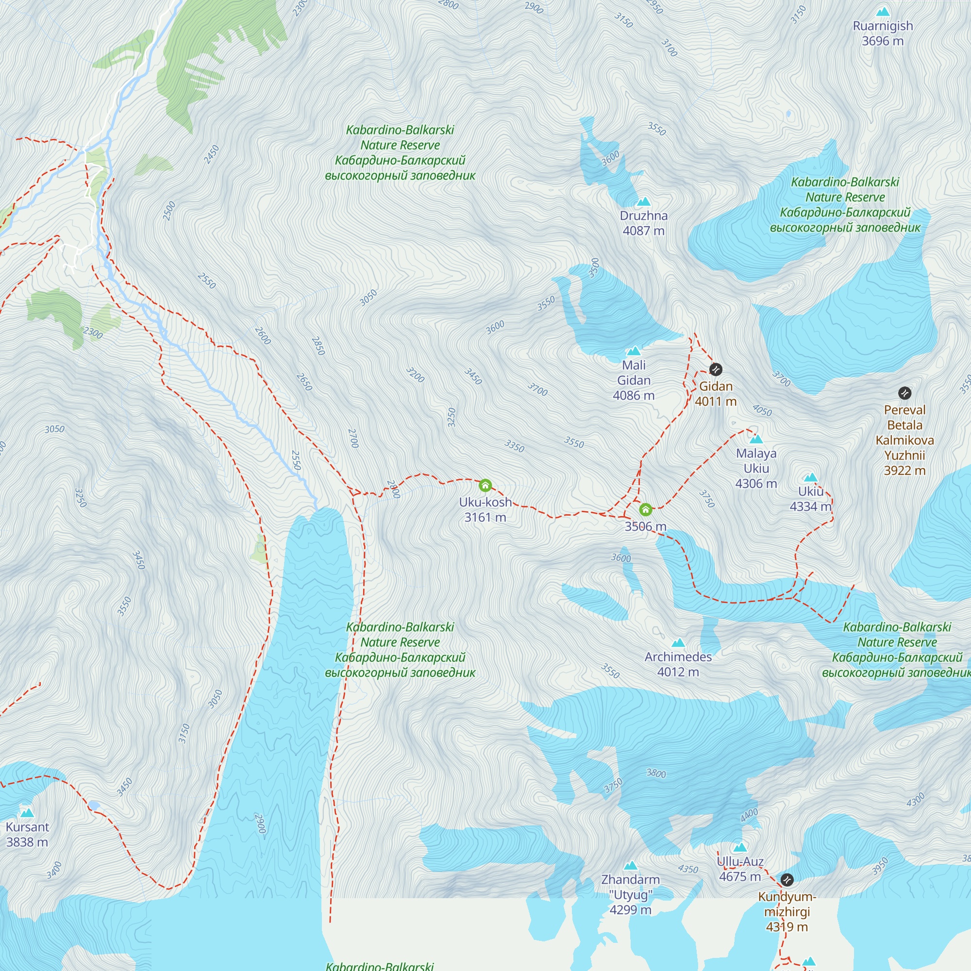 Uku-kosh map