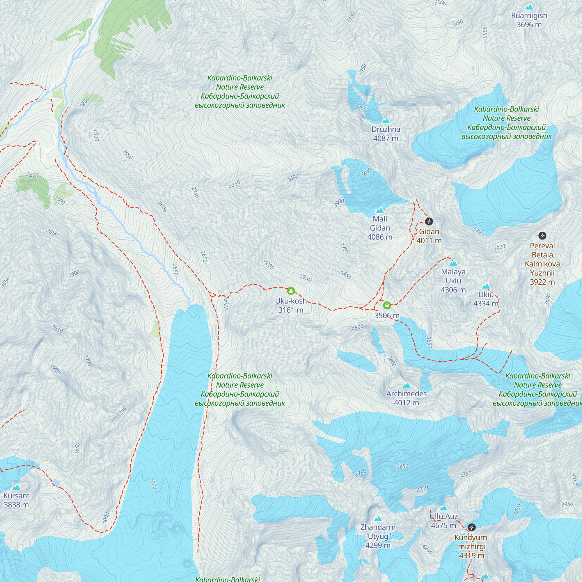 Uku-kosh map