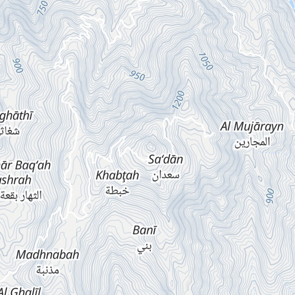 Map of جبل شدا