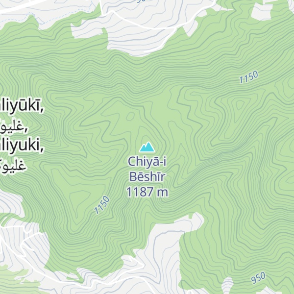 Map of Chiyā-i Bēshīr